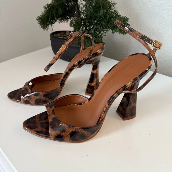 Steve Madden Leopard Print Slippers - Picture 2 of 7